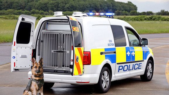 Volkswagen Caddy se může stát nejlepším přítelem psů ve službách policie    