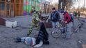 Následky nedávného ostřelování ve Volnovachě v Doněcké oblasti (13.3.2023))