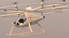 Volocopter: první test v Dubaji