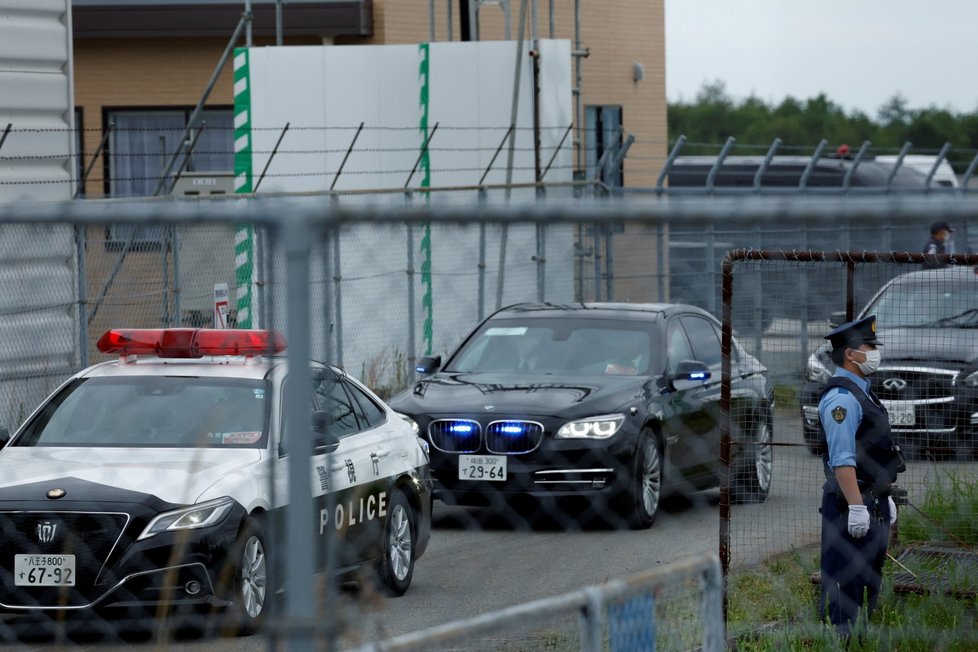 Summit G7: Kolona s ukrajinským prezidentem Volodymyrem Zelenským (20.5.2023)