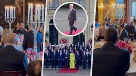 Hýčkaný Pavel na summitu NATO: Královská hostina s Trumpem, u Zelenského královna, kdo u Macronových?