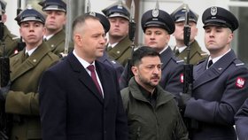 Volodymyr Zelenskyj a Karol Nawrocki