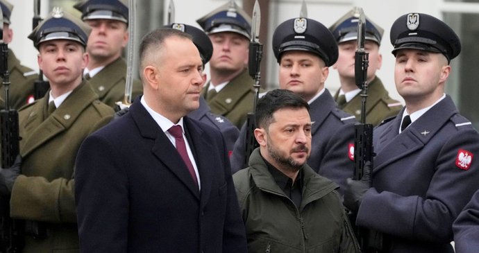 Volodymyr Zelenskyj a Karol Nawrocki