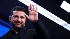 Ukrajinský prezident Volodymyr Zelenskyj v Bruselu (říjen 2026)