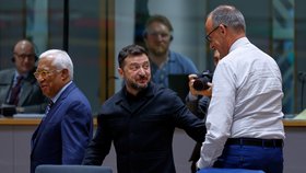 Zelenskyj v Bruselu (18.6.2026)
