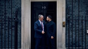 Volodymyr Zelenskyj s Keirem Starmerem