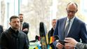 Zelenskyj na návštěvě v Německu. S kancléřem Merzem (14.4.2026) Zelenskyj na návštěvě v Německu. S kancléřem Merzem (14.4.2026)