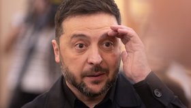 Ukrajinský prezident Volodymyr Zelenskyj