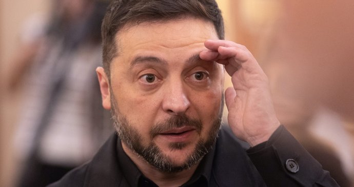 Ukrajinský prezident Volodymyr Zelenskyj
