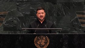 Zelenskyj na Valném shromáždění OSN v New Yorku (září 2026)