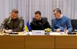 Summit v Bruselu: Ukrajinský prezident Volodymyr Zelenskyj na tiskové konferenci. (9.2.2023)