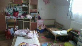 TARABŮV DŮM: dětský pokoj po odchodu paní Volšíkové