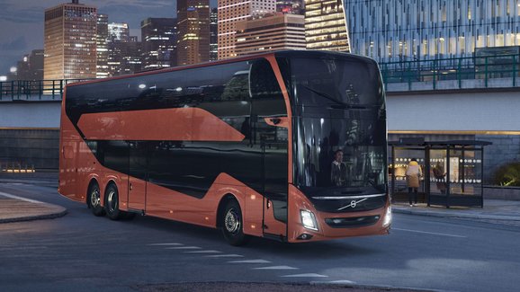 Volvo Buses odhaluje nový patrový autobus 9700 DD pro Evropu 