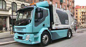 Volvo FE Electric: Elektrický popelák