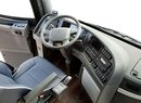 Top řada autobusů Volvo se podobně jako užitková vozidla této značky vyznačuje vypracovanou ergonomií ovládacích prvků