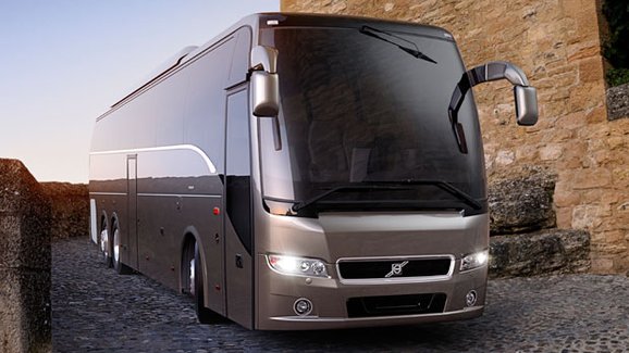 Zájezdové autobusy Volvo Buses: Komplet i podvozek