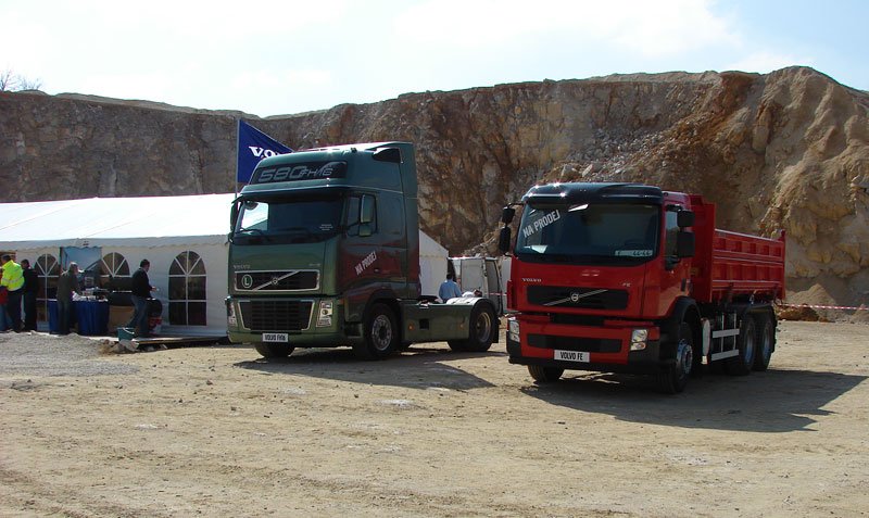 Auta na prodej – tak zněla nabídka Volvo Truck Czech