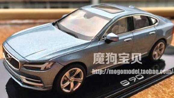 Volvo S90: Podoba prozrazena díky zmenšenému modelu