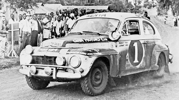 Volvo si připomíná 50 let od vítězství PV544 v drsné rallye Safari