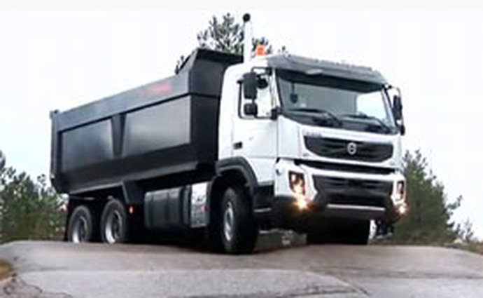 Video: Volvo FMX II – Testování nového nákladního vozu