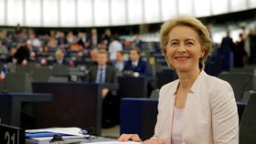 Ve Štrasburku europoslanci v tajné volbě rozhodují, zda německá politička von der Leyenová má jejich podporu k nástupu do čela Evropské komise (16. 7. 2019).