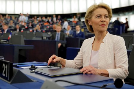 Německá politička von der Leyenová (16. 7. 2019)