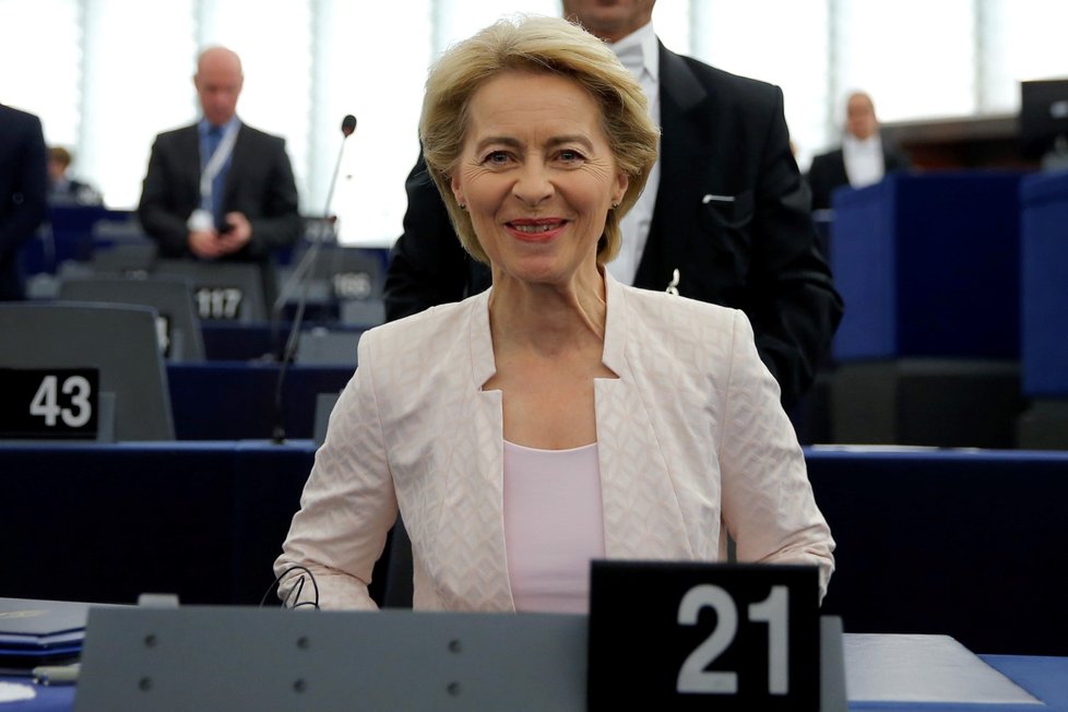 Šéfka Evropské komise Ursula von der Leyen