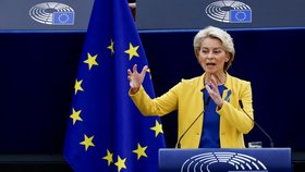 Ursula von der Leyenová v europarlamentu přednesla Zprávu o stavu Evropské unie.