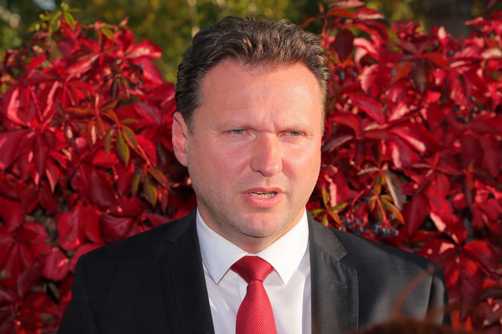 Volby 2021: Radek Vondráček ve volebním štábu hnutí ANO na pražském Chodově (9. 10. 2021)