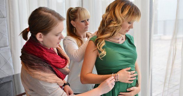 Lucie Vondráčková na začátku šestého měsíce druhého těhotenství