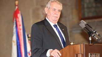 Miloš Zeman - kandidát na prezidenta České republiky ve volbách 2018