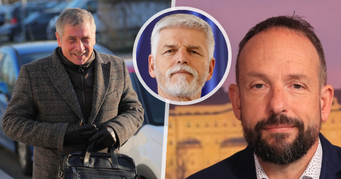 Ivo Vondrák, Petr Pavel a Tomáš Macura.