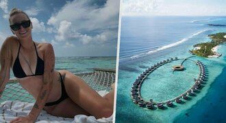 Vondroušová si užívá na Maledivách: Díky tenisu má luxus zdarma? Šťastné dítě!
