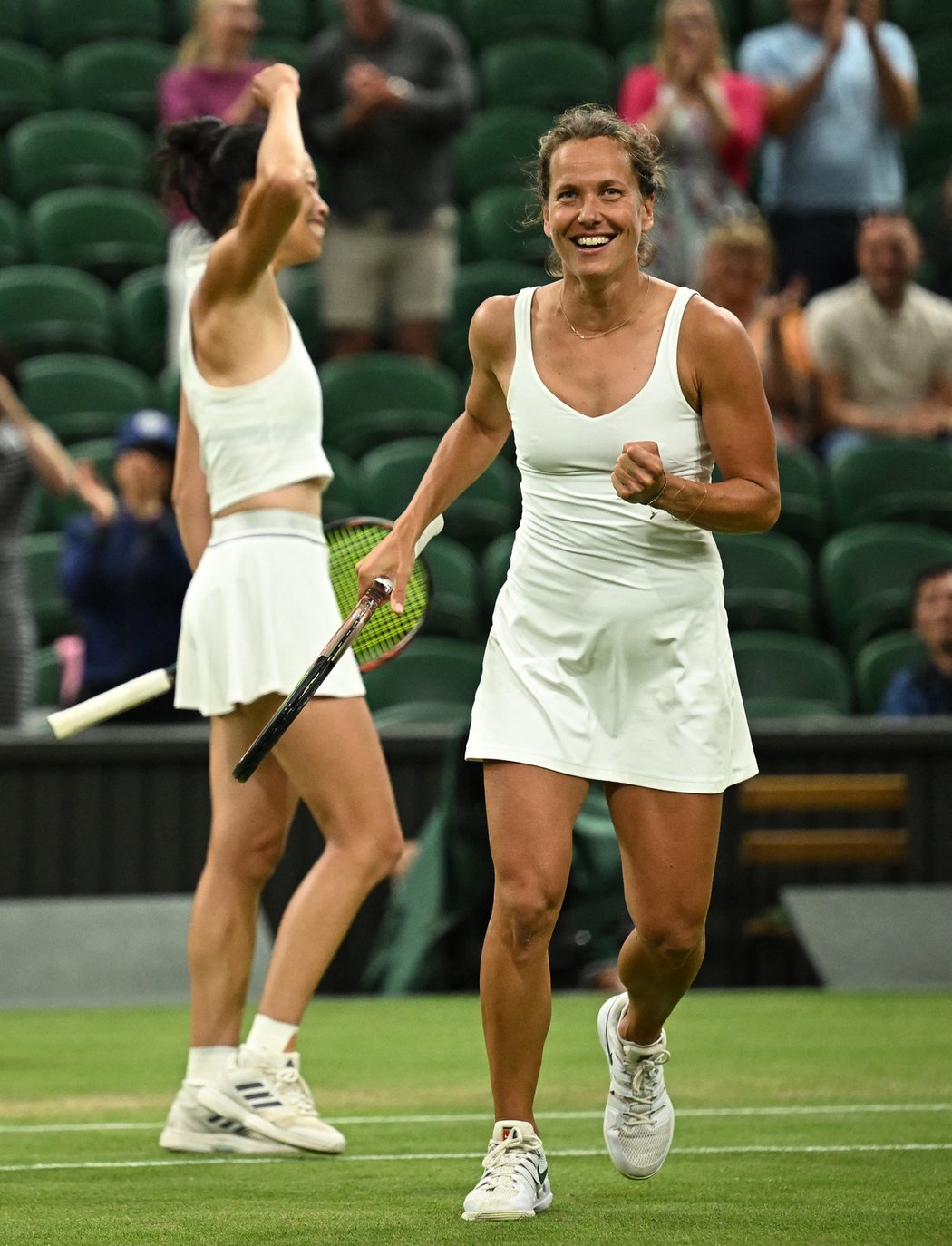Wimbledonská vítězka Bára Strýcová je podruhé těhotná