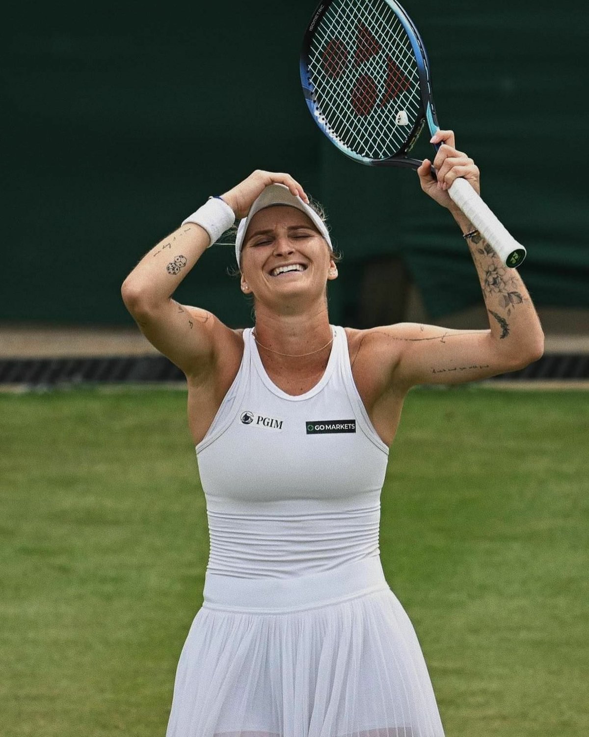 Vondroušová se minulý rok stala třetí Češkou, která vyhrála Wimbledon