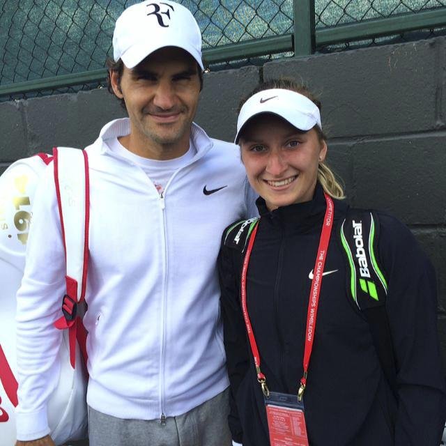 Největší oblíbenec Markéty je Roger Federer