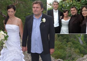 Mezi hosty nechyběla ani populární zpěvačka Ilona Csáková s manželem Radkem Vonešem