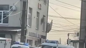 Výbuch v kavárně v ruské Voroněži (1. 4. 2024)