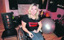Krásná Gábina (29) ze Šenova: Upadla na parketu, skončila na vozíku