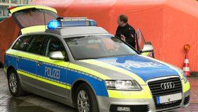 Vozidlo německé dálniční policie