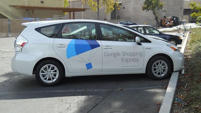 Vozidlo služby Google Express