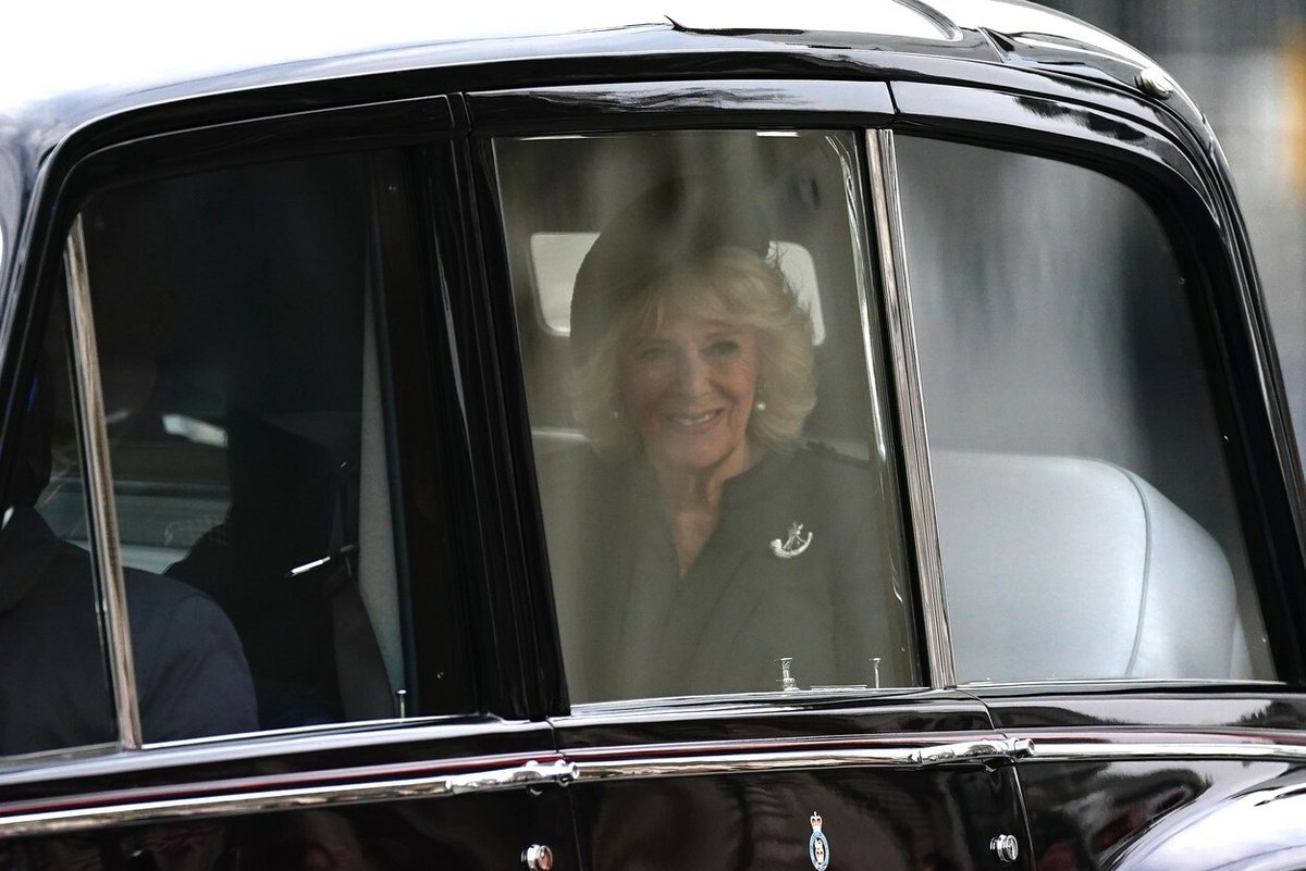 Vzpomínková mše na Prince Philipa ve Westminsterském opatství. Vévodkyně Camilla