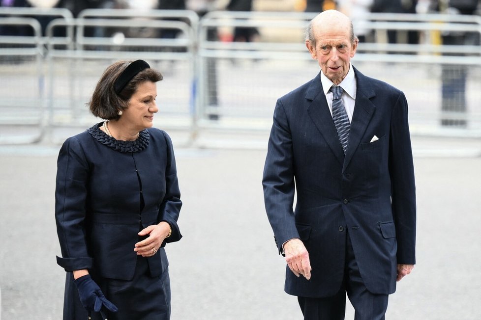 Vzpomínková mše na Prince Philipa ve Westminsterském opatství - Princ Edward, vévoda z Kentu.