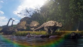 Na první výpravě se ocitá návštěvník v srdci pravěké přírody, kde odhaluje stopy neznámého druhu dinosaura.