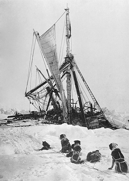 Endurance se stal osudným led ve Weddelově moři, který ji rozdrtil