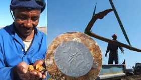 V namibijské poušti našli vrak s pokladem!