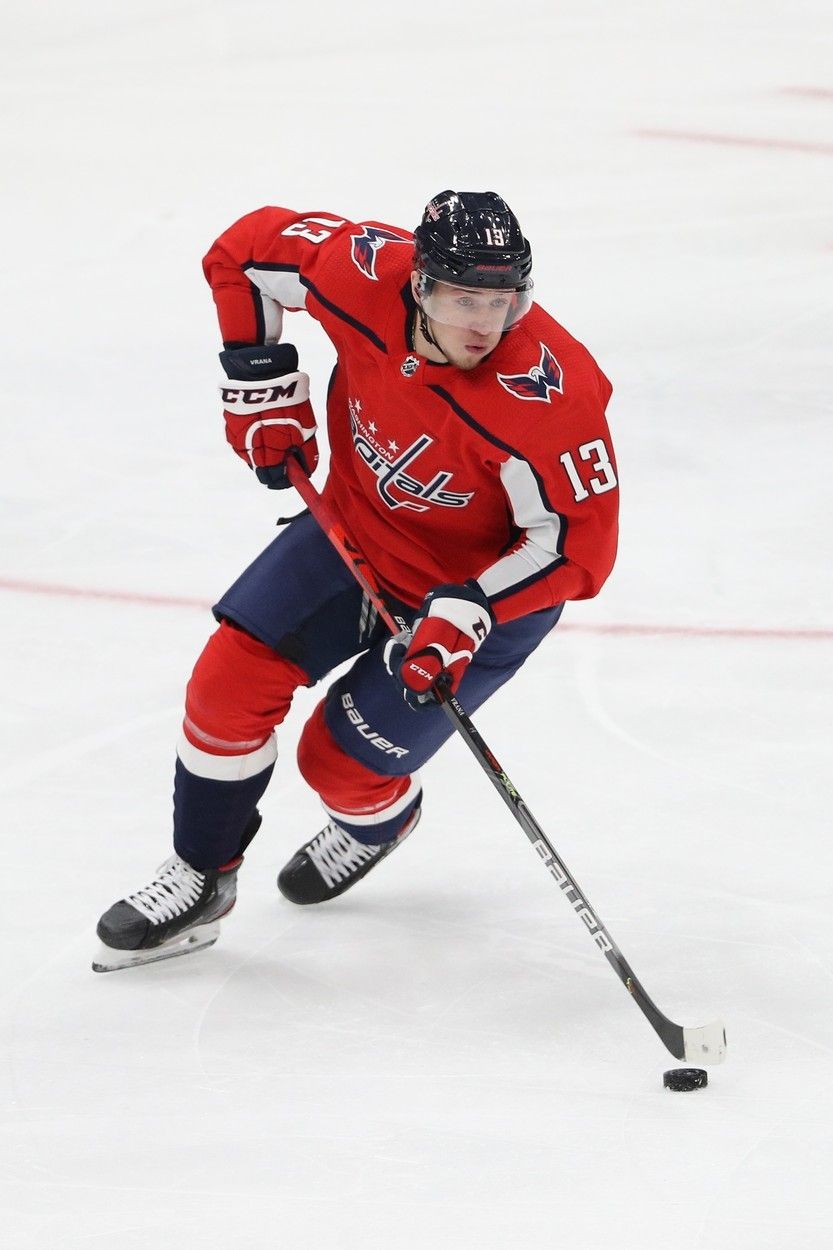 Útočník Jakub Vrána hraje za Washington Capitals