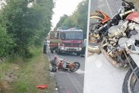 Zkušený motorkář Matúš (†34) narazil do auta a pak do stromu: Nehodu nepřežil