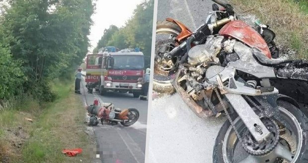 Zkušený motorkář Matúš (†34) narazil do auta a pak do stromu: Nehodu nepřežil