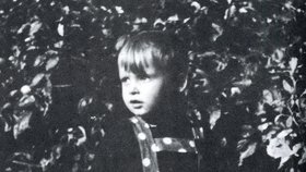 Vratislav Ebr jako dítě.
